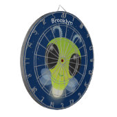 Cible De Fléchettes Illustration de la luciole vert mou (Devant gauche)