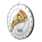 Cible De Fléchettes Illustration de la pizza (Devant droit)