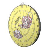 Cible De Fléchettes Illustration de la série Teacup (Devant droit)