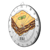 Cible De Fléchettes Illustration de Lasagna (Devant droit)