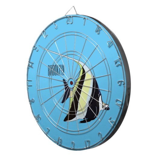 Cible De Fléchettes Illustration de l'idole mauresque (Devant droit)