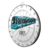 Cible De Fléchettes Illustration de locomotive électrique (Devant droit)