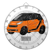 Cible De Fléchettes Illustration de micro-voiture (Devant)