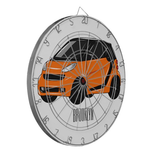 Cible De Fléchettes Illustration de micro-voiture (Devant gauche)