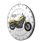 Cible De Fléchettes Illustration de moto Cruiser (Devant droit)
