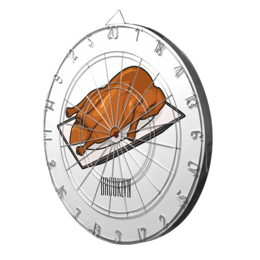 Cible De Fléchettes Illustration de Peking duck (Devant droit)