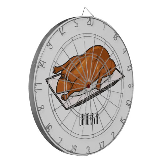 Cible De Fléchettes Illustration de Peking duck (Devant gauche)