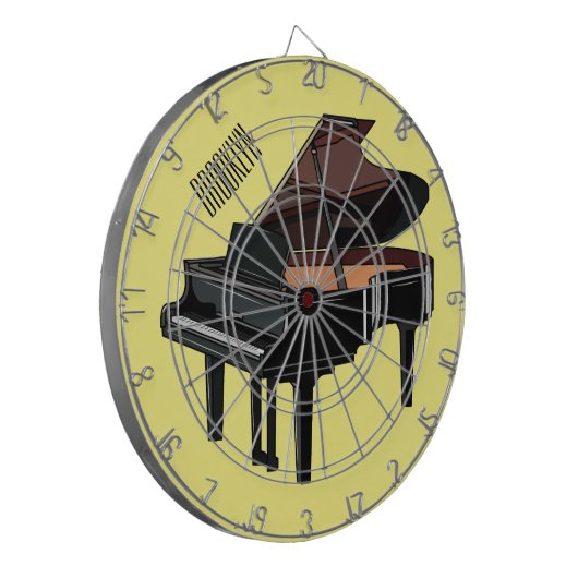 Cible De Fléchettes Illustration de piano (Devant gauche)