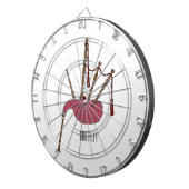 Cible De Fléchettes Illustration de pipes (Devant droit)