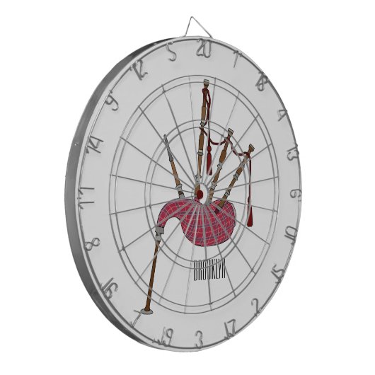 Cible De Fléchettes Illustration de pipes (Devant gauche)