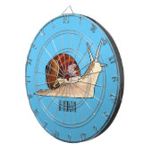 Cible De Fléchettes Illustration d'escargot (Devant droit)