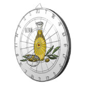 Cible De Fléchettes Illustration d'huile d'olive (Devant droit)