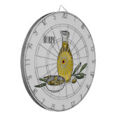 Cible De Fléchettes Illustration d'huile d'olive (Devant gauche)