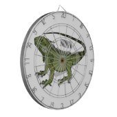 Cible De Fléchettes Illustration d'Iguana (Devant gauche)