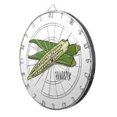 Cible De Fléchettes Illustration d'Okra (Devant droit)