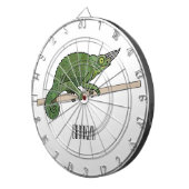 Cible De Fléchettes Illustration du caméléon de Jackson (Devant droit)