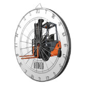 Cible De Fléchettes Illustration du chariot élévateur (Devant droit)