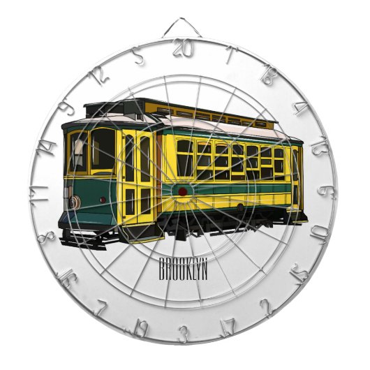 Cible De Fléchettes Illustration du chariot Mata (Devant)