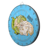 Cible De Fléchettes Illustration du chou-fleur (Devant droit)