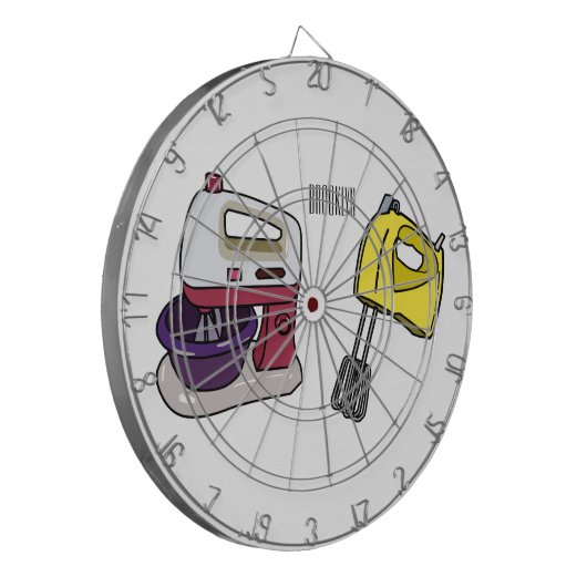 Cible De Fléchettes Illustration du mixer (Devant gauche)