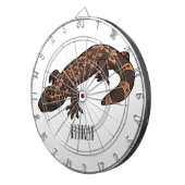 Cible De Fléchettes Illustration du monstre Gila (Devant droit)