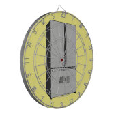 Cible De Fléchettes Illustration du réfrigérateur de porte française (Devant gauche)