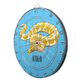 Cible De Fléchettes Illustration du serpent python birman (Devant droit)
