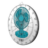 Cible De Fléchettes Illustration du ventilateur (Devant droit)