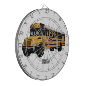 Cible De Fléchettes Illustration d'un autobus scolaire (Devant gauche)