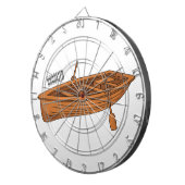 Cible De Fléchettes Illustration d'un bateau à roues (Devant droit)