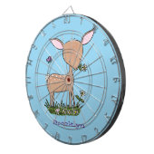 Cible De Fléchettes Illustration d'une jolie dessin de cerf de bébé he (Devant droit)