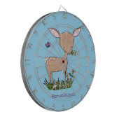 Cible De Fléchettes Illustration d'une jolie dessin de cerf de bébé he (Devant gauche)
