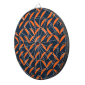 Cible De Fléchettes Illustration ondulée orange, cool, moderne, tendan (Devant droit)