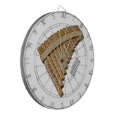 Cible De Fléchettes Illustration Pan flûte / panpipes (Devant gauche)