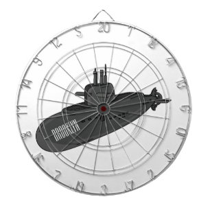 Cible De Fléchettes Illustration sous-marine