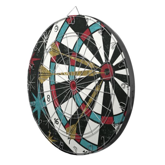 Cible de flechettes illustrative (Devant droit)