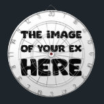 Cible De Fléchettes Image de votre EX ici<br><div class="desc">Pensez-y comme une thérapie : mieux sur une planche à découper que sur l'ex.</div>