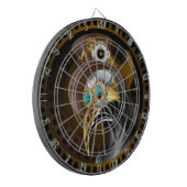 Cible De Fléchettes Imaginaire Antique Steampunk Plague Doctor Gears (Devant gauche)