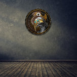 Cible De Fléchettes Imaginaire Antique Steampunk Plague Doctor Gears<br><div class="desc">Entrez dans un monde enchanteur de style steampunk avec notre Steampunk Plague Doctor Dartboard. Cette pièce captivante d'art steampunk présente un design fascinant avec un mystérieux médecin de la peste, avec des engrenages complexes et une horloge antique. Profitez de la fusion de l'élégance victorienne et du charme industriel pour jouer...</div>