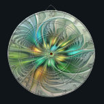 Cible De Fléchettes Imaginaire coloré Moderne Fleur Abstraite Fractale<br><div class="desc">Une fleur d'imaginaire d'art fractal colorée et magique,  unique et psychédélique. Conception pour votre tableau de bord fleuri inhabituel et plus encore.</div>