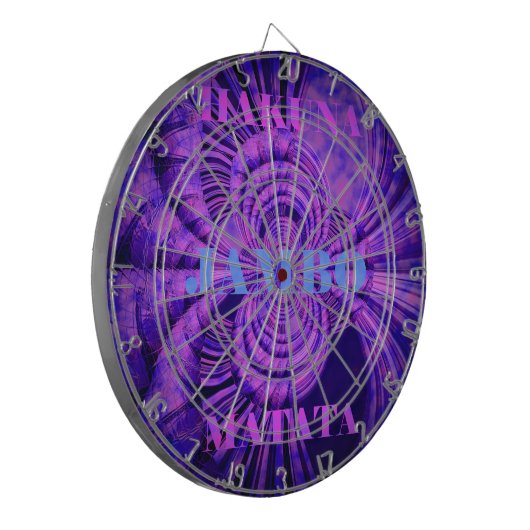 Cible De Fléchettes Impression d'art Cosmic Hakuna (Devant gauche)