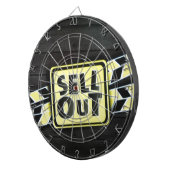 Cible De Fléchettes Impression d'art Sell Out (Devant droit)