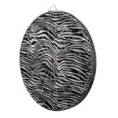 Cible De Fléchettes Imprimante noire Glam Silver (Devant droit)