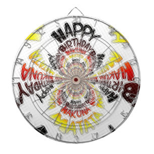 Cible De Fléchettes Imprimer Anniversaire Kaleidoscope