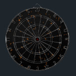 Cible De Fléchettes Incendies Incendies superposer votre photo Brûlure<br><div class="desc">Flottante, brûlant des cendres et des étincelles ardentes sur un tableau noir de bord couvert de minuscules flammes réalistes. Utilisez le modèle d'image pour ajouter facilement du feu à votre propre photo spéciale en changeant l'espace réservé transparent, ou laissez comme il est pour un simple tableau de fléchettes. Éditez pour...</div>