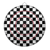 Cible De Fléchettes Indicateur À damiers (Devant)