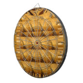 Cible De Fléchettes Infinie Golden Giraffe Animal Motif Art Imprimer (Devant droit)