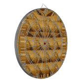 Cible De Fléchettes Infinie Golden Giraffe Animal Motif Art Imprimer (Devant gauche)