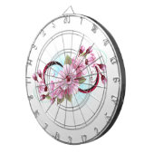 Cible De Fléchettes Infinité avec les fleurs Sakura (Devant droit)