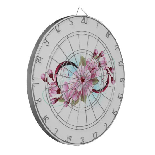 Cible De Fléchettes Infinité avec les fleurs Sakura (Devant gauche)